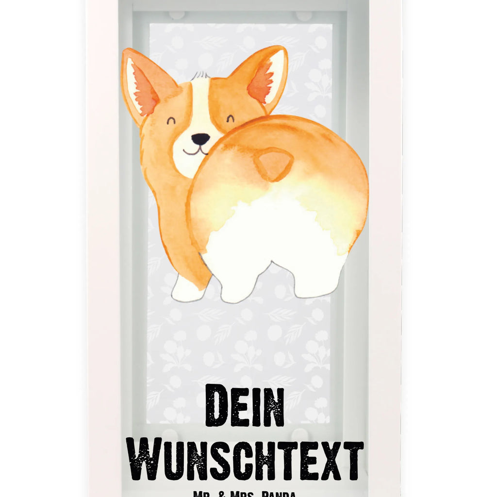 Personalisierte Deko Laterne Corgie Po Gartenlampe, Gartenleuchte, Gartendekoration, Gartenlicht, Laterne kleine Laternen, XXL Laternen, Laterne groß, Hund, Hundemotiv, Haustier, Hunderasse, Tierliebhaber, Hundebesitzer, Sprüche, Corgie, Hundeliebe, Motivation, Selbstliebe, Spruch