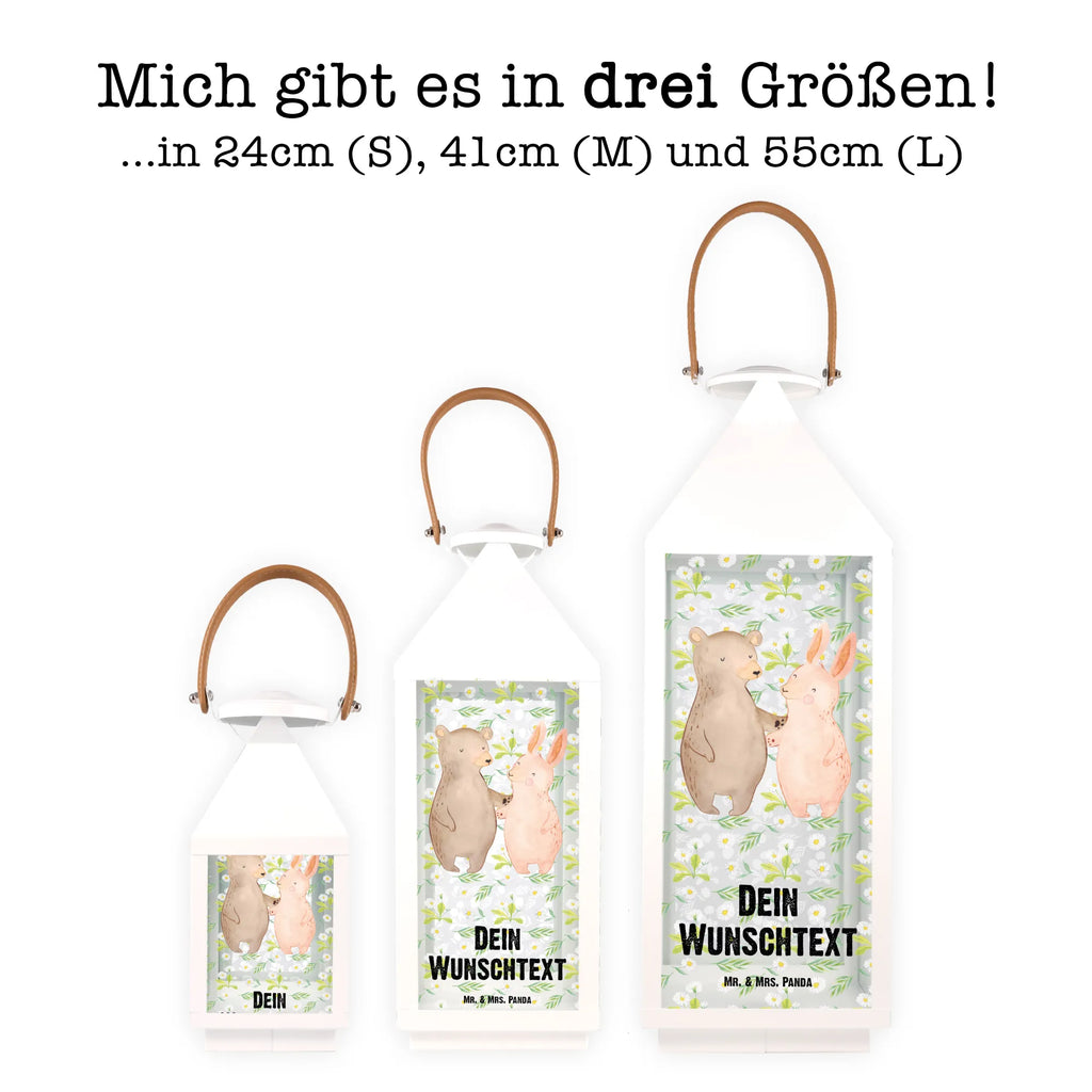 Personalisierte Deko Laterne Bär Hase Umarmen Gartenlampe, Gartenleuchte, Gartendekoration, Gartenlicht, Laterne kleine Laternen, XXL Laternen, Laterne groß, Liebe, Partner, Freund, Freundin, Ehemann, Ehefrau, Heiraten, Verlobung, Heiratsantrag, Liebesgeschenk, Jahrestag, Hocheitstag, Freunde, bester Freund, Hase, Bär, Bärchen, best friends