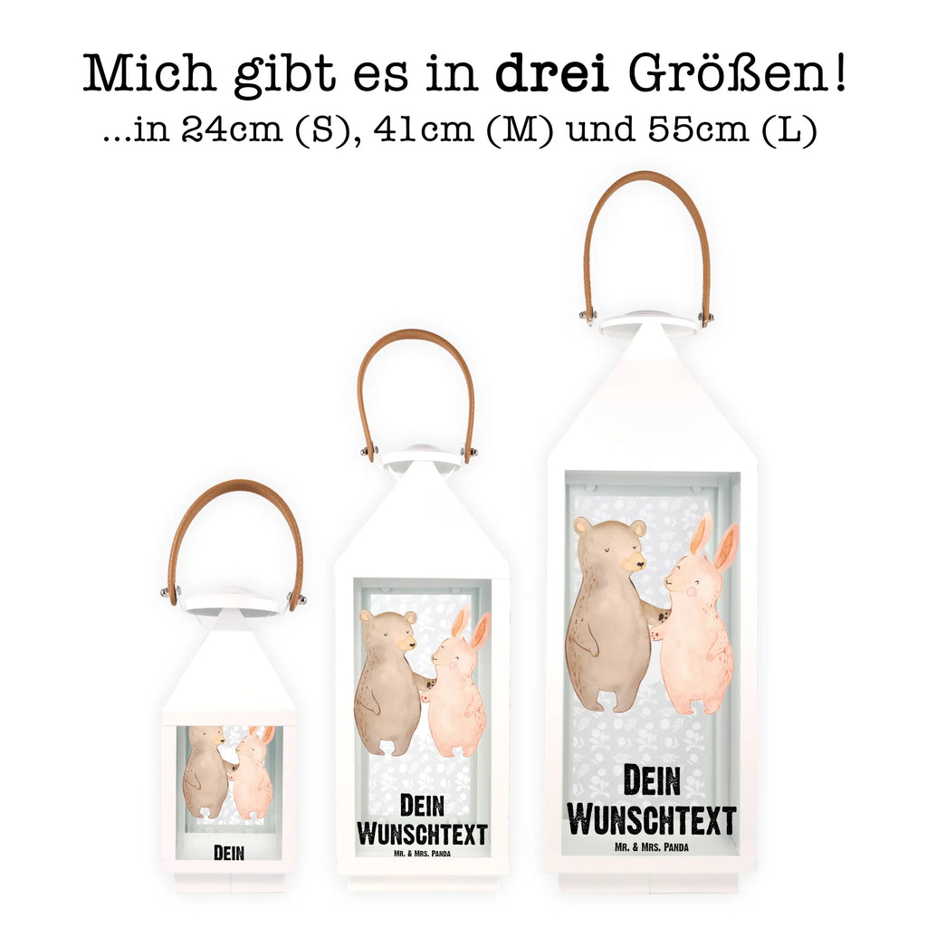 Personalisierte Deko Laterne Bär Hase Umarmen Gartenlampe, Gartenleuchte, Gartendekoration, Gartenlicht, Laterne kleine Laternen, XXL Laternen, Laterne groß, Liebe, Partner, Freund, Freundin, Ehemann, Ehefrau, Heiraten, Verlobung, Heiratsantrag, Liebesgeschenk, Jahrestag, Hocheitstag, Freunde, bester Freund, Hase, Bär, Bärchen, best friends