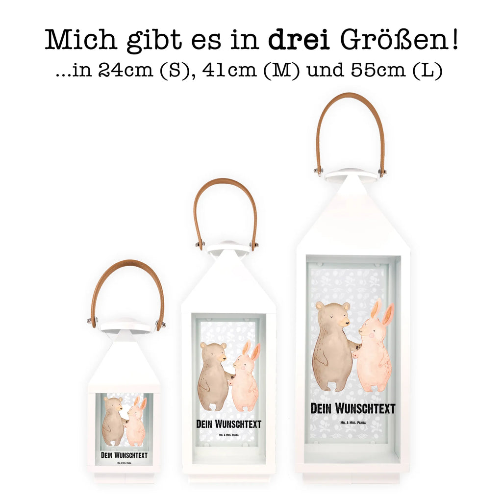 Personalisierte Deko Laterne Bär Hase Umarmen Gartenlampe, Gartenleuchte, Gartendekoration, Gartenlicht, Laterne kleine Laternen, XXL Laternen, Laterne groß, Liebe, Partner, Freund, Freundin, Ehemann, Ehefrau, Heiraten, Verlobung, Heiratsantrag, Liebesgeschenk, Jahrestag, Hocheitstag, Freunde, bester Freund, Hase, Bär, Bärchen, best friends