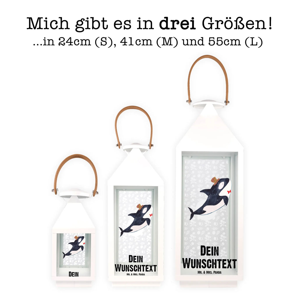 Personalisierte Deko Laterne Orca Zylinder Gartenlampe, Gartenleuchte, Gartendekoration, Gartenlicht, Laterne kleine Laternen, XXL Laternen, Laterne groß, Meerestiere, Meer, Urlaub, Narwal, Glitter, Konfetti, Glitzer, Geburtstag, Feier, Fete, Fest, Glückwunsch, Orca