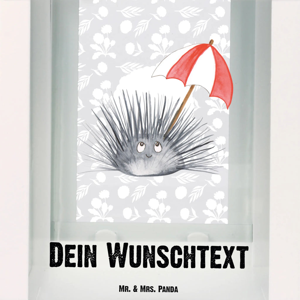 Personalisierte Deko Laterne Seeigel Gartenlampe, Gartenleuchte, Gartendekoration, Gartenlicht, Laterne kleine Laternen, XXL Laternen, Laterne groß, Meerestiere, Meer, Urlaub, Seeigel, Achtsamkeit, Selbstakzeptanz, Selbstliebe, Hier und Jetzt, Leben, Lebe