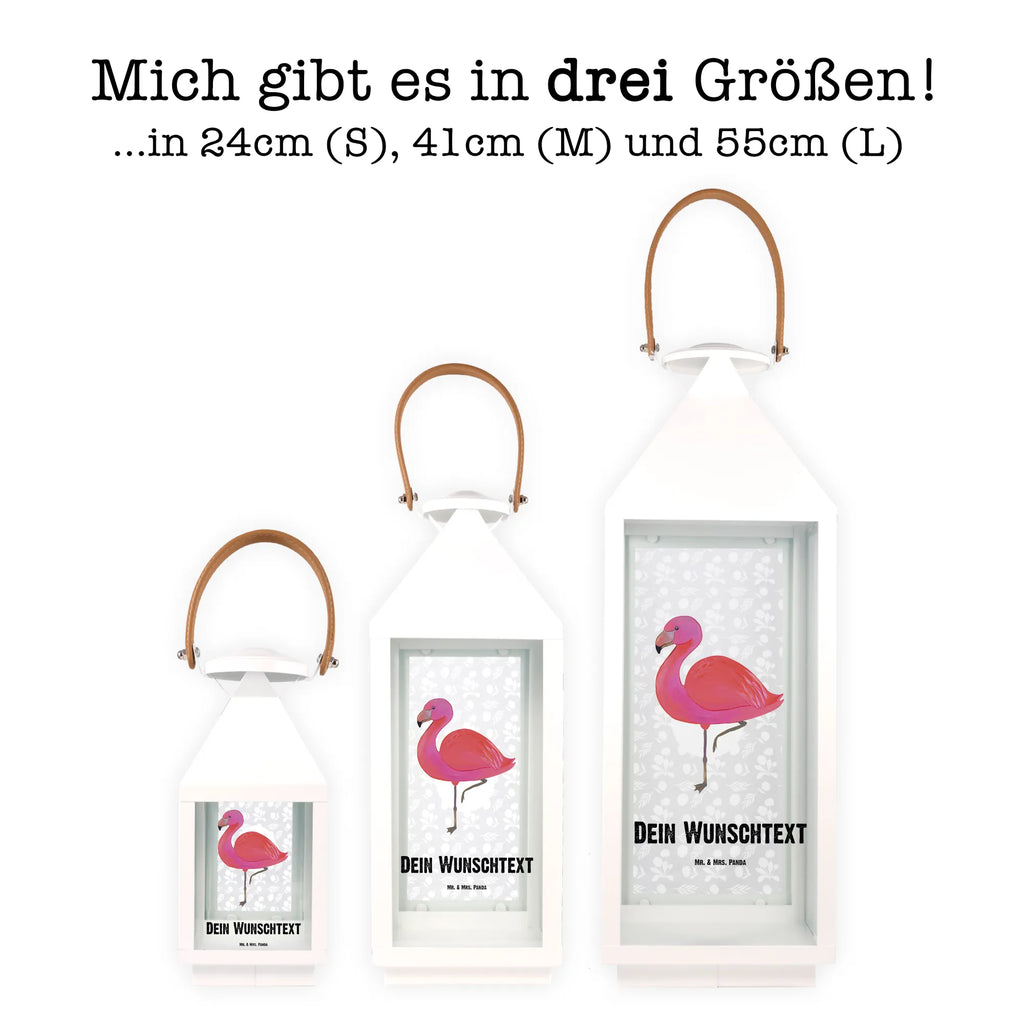 Personalisierte Deko Laterne Flamingo classic Gartenlampe, Gartenleuchte, Gartendekoration, Gartenlicht, Laterne kleine Laternen, XXL Laternen, Laterne groß, Flamingo, Einzigartig, Selbstliebe, Stolz, ich, für mich, Spruch, Freundin, Freundinnen, Außenseiter, Sohn, Tochter, Geschwister