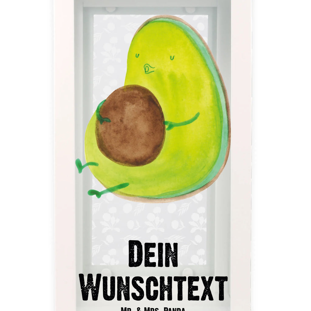 Personalisierte Deko Laterne Avocado pfeift Gartenlampe, Gartenleuchte, Gartendekoration, Gartenlicht, Laterne kleine Laternen, XXL Laternen, Laterne groß, Avocado, Veggie, Vegan, Gesund, Diät, Abnehmen, Ernährung, dick sein