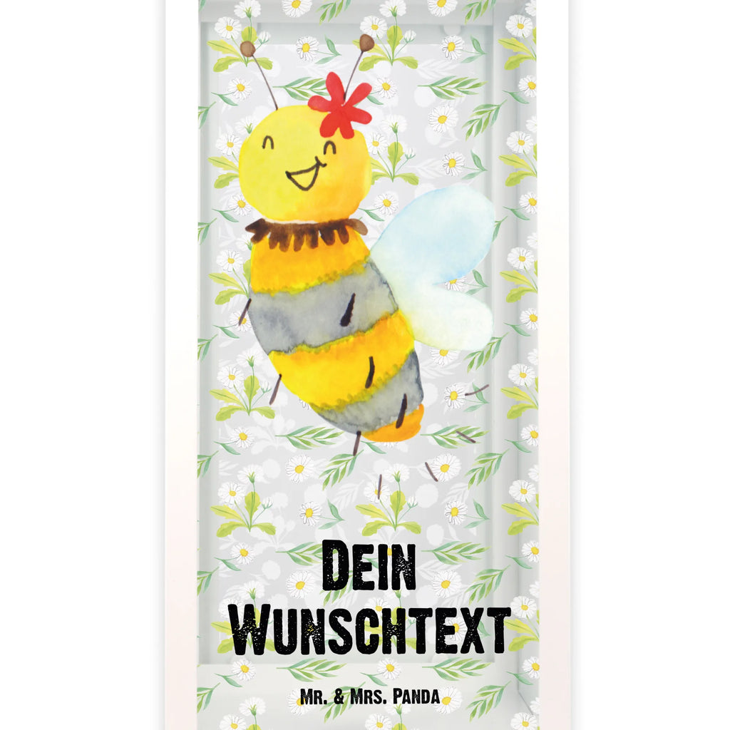 Personalisierte Deko Laterne Biene Blume Gartenlampe, Gartenleuchte, Gartendekoration, Gartenlicht, Laterne kleine Laternen, XXL Laternen, Laterne groß, Biene, Wespe, Hummel