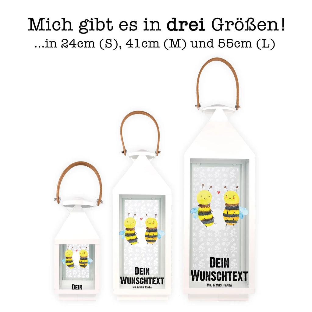 Personalisierte Deko Laterne Biene Verliebt Gartenlampe, Gartenleuchte, Gartendekoration, Gartenlicht, Laterne kleine Laternen, XXL Laternen, Laterne groß, Biene, Wespe, Hummel