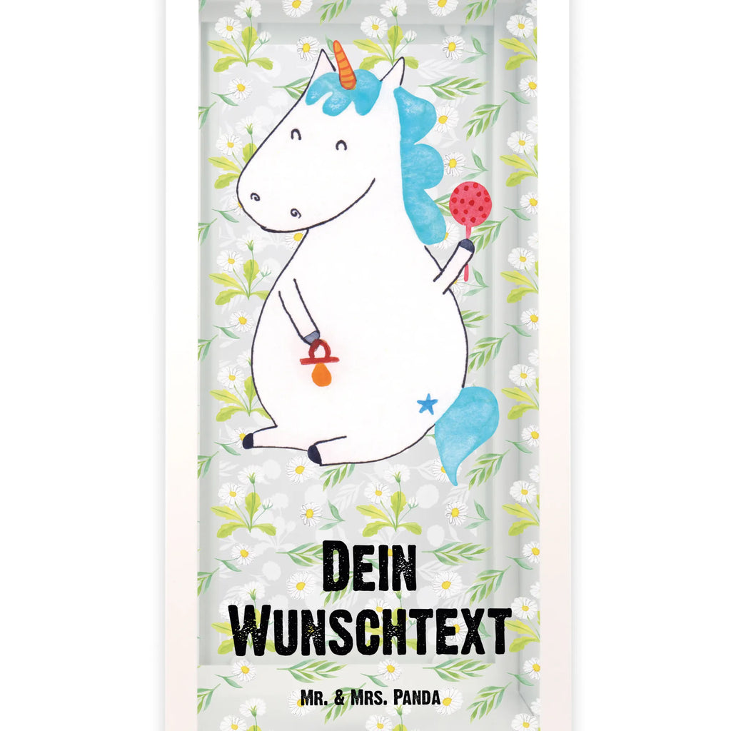 Personalisierte Deko Laterne Einhorn Baby Gartenlampe, Gartenleuchte, Gartendekoration, Gartenlicht, Laterne kleine Laternen, XXL Laternen, Laterne groß, Einhorn, Einhörner, Einhorn Deko, Pegasus, Unicorn, Mutter, Geburt, Geburtstag, erstes Kind, Baby, Babyglück, Nachwuchs, Eltern, Party, Kind, Schnuller