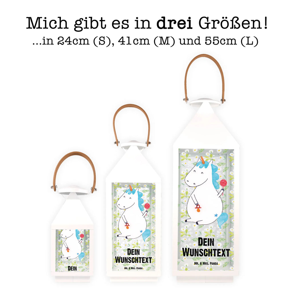 Personalisierte Deko Laterne Einhorn Baby Gartenlampe, Gartenleuchte, Gartendekoration, Gartenlicht, Laterne kleine Laternen, XXL Laternen, Laterne groß, Einhorn, Einhörner, Einhorn Deko, Pegasus, Unicorn, Mutter, Geburt, Geburtstag, erstes Kind, Baby, Babyglück, Nachwuchs, Eltern, Party, Kind, Schnuller