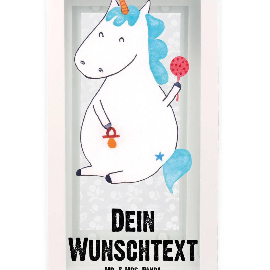 Personalisierte Deko Laterne Einhorn Baby Gartenlampe, Gartenleuchte, Gartendekoration, Gartenlicht, Laterne kleine Laternen, XXL Laternen, Laterne groß, Einhorn, Einhörner, Einhorn Deko, Pegasus, Unicorn, Mutter, Geburt, Geburtstag, erstes Kind, Baby, Babyglück, Nachwuchs, Eltern, Party, Kind, Schnuller