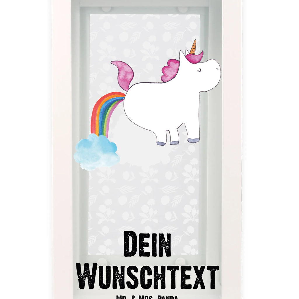 Personalisierte Deko Laterne Einhorn Pupsend Gartenlampe, Gartenleuchte, Gartendekoration, Gartenlicht, Laterne kleine Laternen, XXL Laternen, Laterne groß, Einhorn, Einhörner, Einhorn Deko, Unicorn, Pups, Regenbogen, Glitzer, Einhornpower, Erwachsenwerden, Spaß, lustig, Freundin