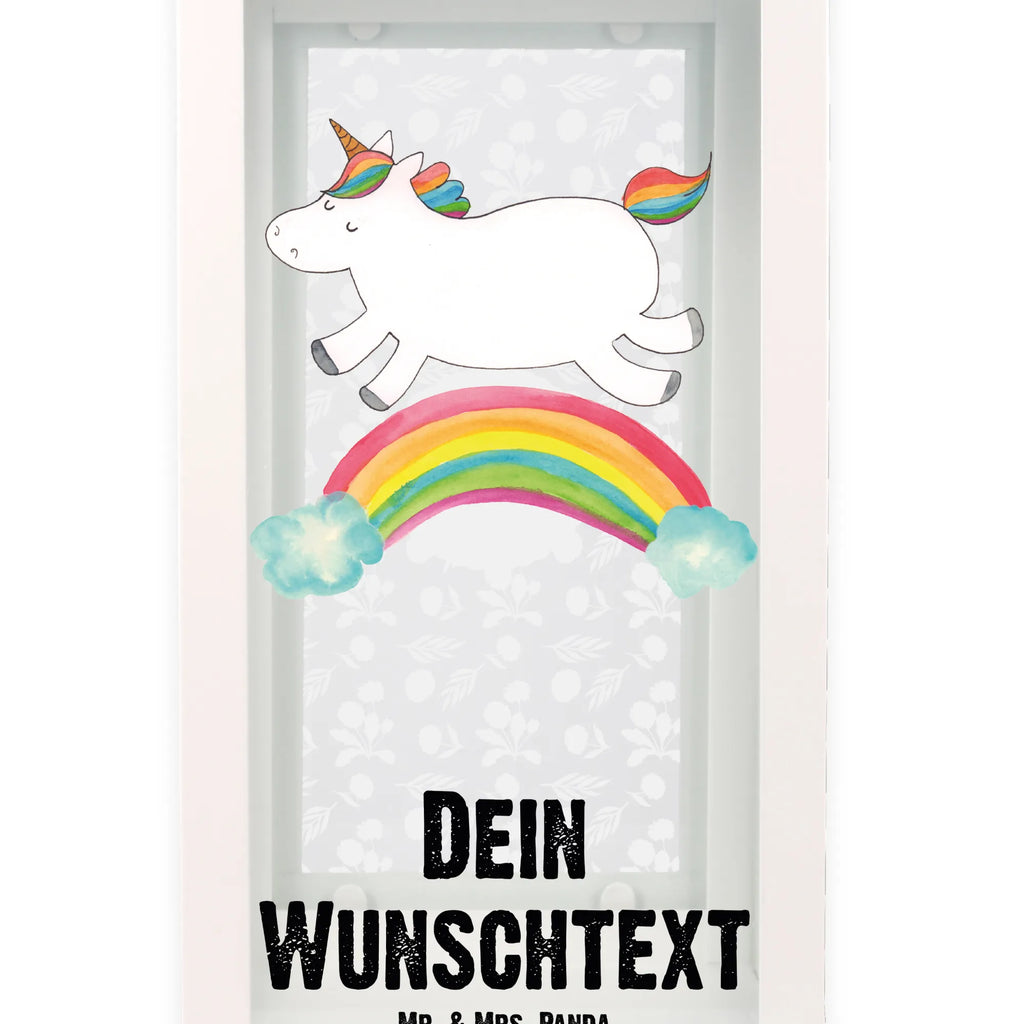 Personalisierte Deko Laterne Einhorn Regenbogen Gartenlampe, Gartenleuchte, Gartendekoration, Gartenlicht, Laterne kleine Laternen, XXL Laternen, Laterne groß, Einhorn, Einhörner, Einhorn Deko, Unicorn, Regenbogen, Glitzer, Einhornpower, Erwachsenwerden, Einhornautobahn