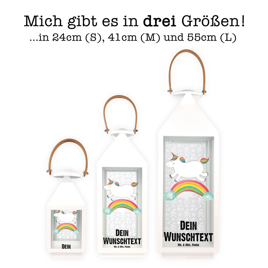 Personalisierte Deko Laterne Einhorn Regenbogen Gartenlampe, Gartenleuchte, Gartendekoration, Gartenlicht, Laterne kleine Laternen, XXL Laternen, Laterne groß, Einhorn, Einhörner, Einhorn Deko, Unicorn, Regenbogen, Glitzer, Einhornpower, Erwachsenwerden, Einhornautobahn