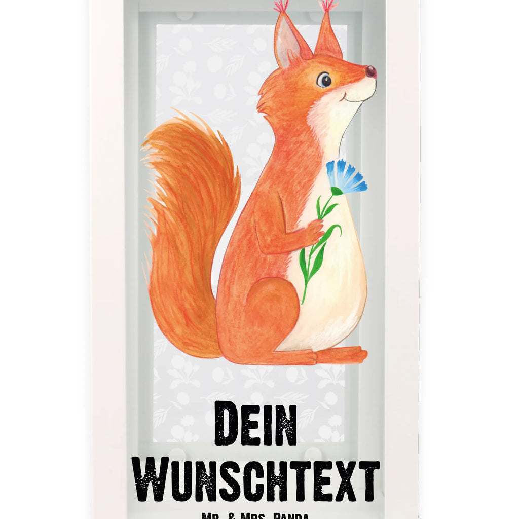 Personalisierte Deko Laterne Eichhörnchen Blume Gartenlampe, Gartenleuchte, Gartendekoration, Gartenlicht, Laterne kleine Laternen, XXL Laternen, Laterne groß, Tiermotive, Gute Laune, lustige Sprüche, Tiere, Eichhörnchen, Eichhorn, Spruch positiv, Lachen, Spaß, Motivation Sprüche, Motivation Bilder, glücklich Spruch, Spruch Deko