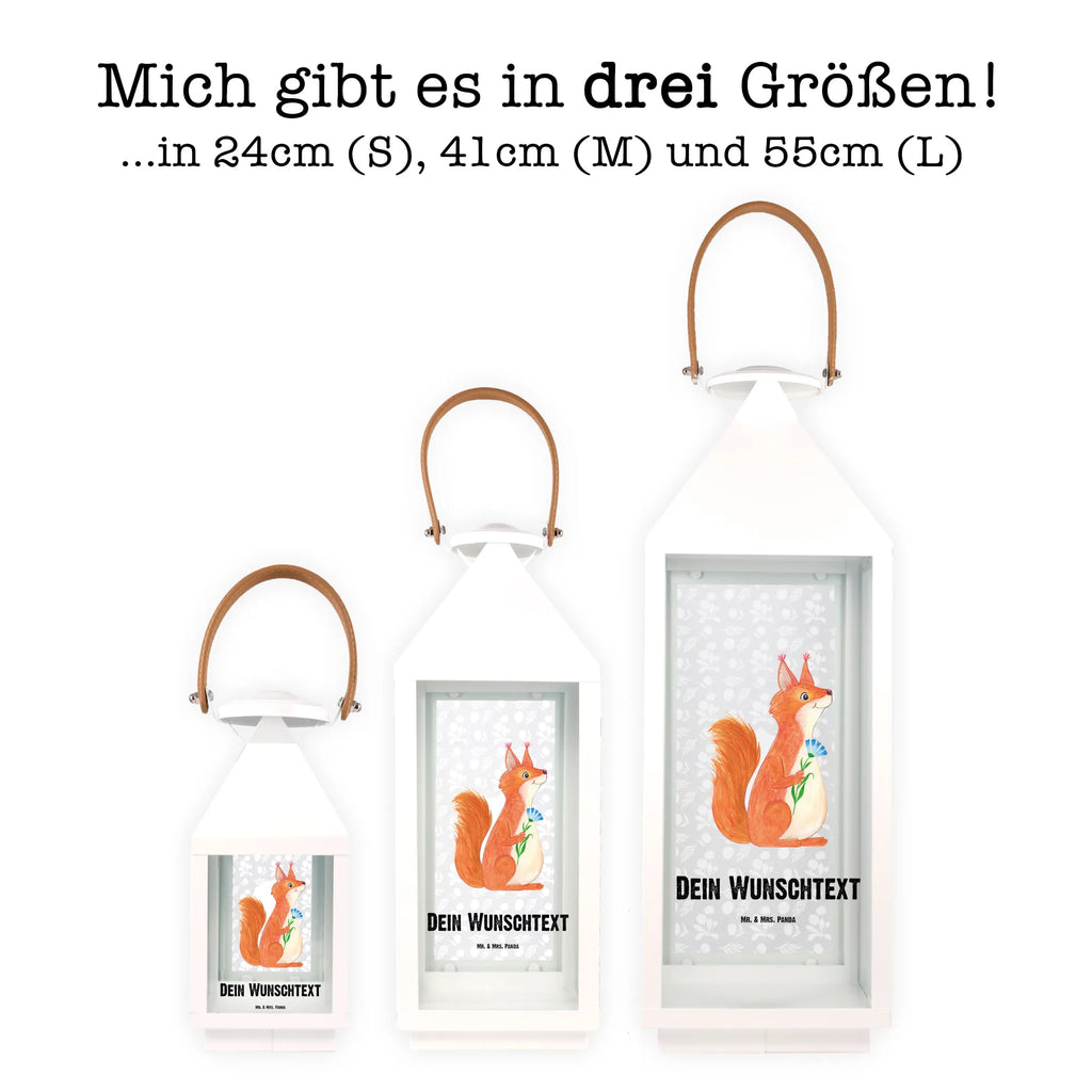 Personalisierte Deko Laterne Eichhörnchen Blume Gartenlampe, Gartenleuchte, Gartendekoration, Gartenlicht, Laterne kleine Laternen, XXL Laternen, Laterne groß, Tiermotive, Gute Laune, lustige Sprüche, Tiere, Eichhörnchen, Eichhorn, Spruch positiv, Lachen, Spaß, Motivation Sprüche, Motivation Bilder, glücklich Spruch, Spruch Deko