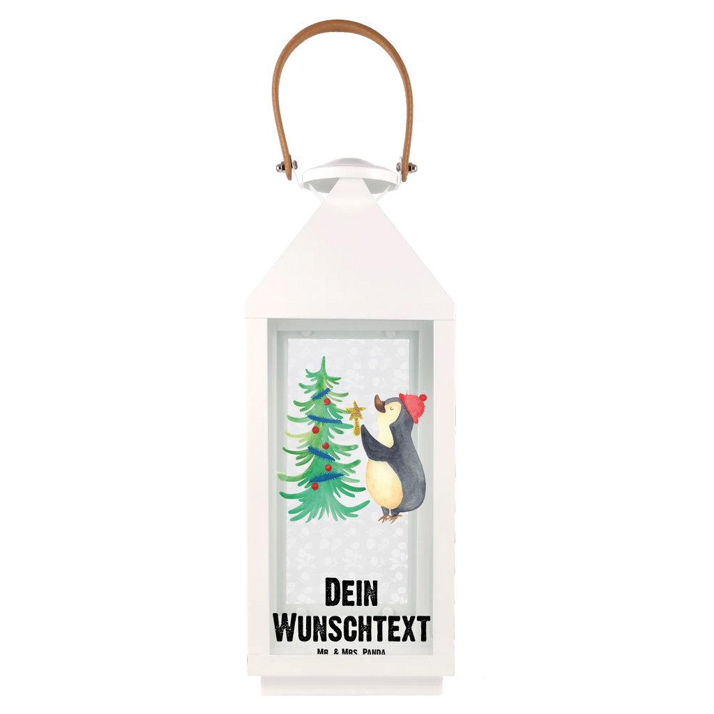 Personalisierte Deko Laterne Pinguin Weihnachtsbaum Gartenlampe, Gartenleuchte, Gartendekoration, Gartenlicht, Laterne kleine Laternen, XXL Laternen, Laterne groß, Winter, Weihnachten, Weihnachtsdeko, Nikolaus, Advent, Heiligabend, Wintermotiv, Pinguin