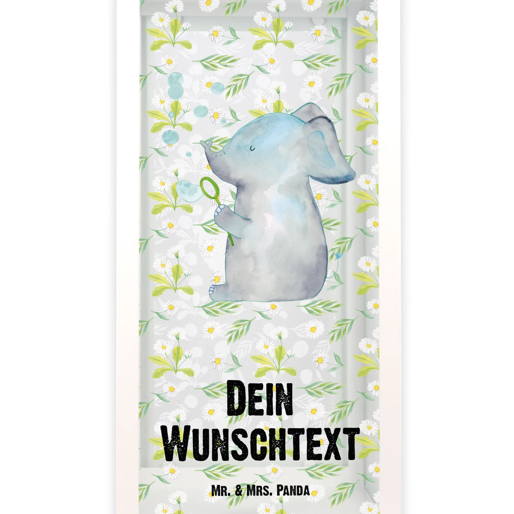 Personalisierte Deko Laterne Elefant Seifenblasen Gartenlampe, Gartenleuchte, Gartendekoration, Gartenlicht, Laterne kleine Laternen, XXL Laternen, Laterne groß, Tiermotive, Gute Laune, lustige Sprüche, Tiere, Elefant, Elefanten, Dickhäuter, Rüsseltier, Seifenblasen, Liebe, Heimat, Gefühl. Daheim, Liebesbeweis, Liebesspruch