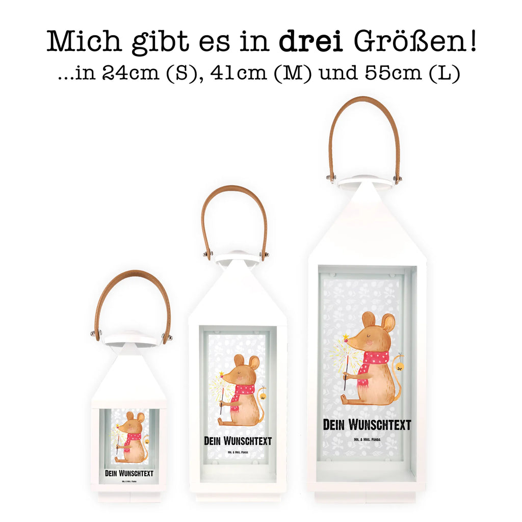 Personalisierte Deko Laterne Weihnachtsmaus Gartenlampe, Gartenleuchte, Gartendekoration, Gartenlicht, Laterne kleine Laternen, XXL Laternen, Laterne groß, Winter, Weihnachten, Weihnachtsdeko, Nikolaus, Advent, Heiligabend, Wintermotiv, Frohe Weihnachten, Weihnachtsgruß, Weihnachtsmotiv, Maus, Mäuschen, Weihnachtswunder