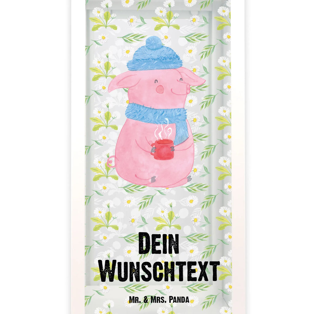 Personalisierte Deko Laterne Lallelndes Glühschwein Gartenlampe, Gartenleuchte, Gartendekoration, Gartenlicht, Laterne kleine Laternen, XXL Laternen, Laterne groß, Winter, Weihnachten, Weihnachtsdeko, Nikolaus, Advent, Heiligabend, Wintermotiv, Glühwein, Betrunken, Weihnachtsmarkt, Spruch