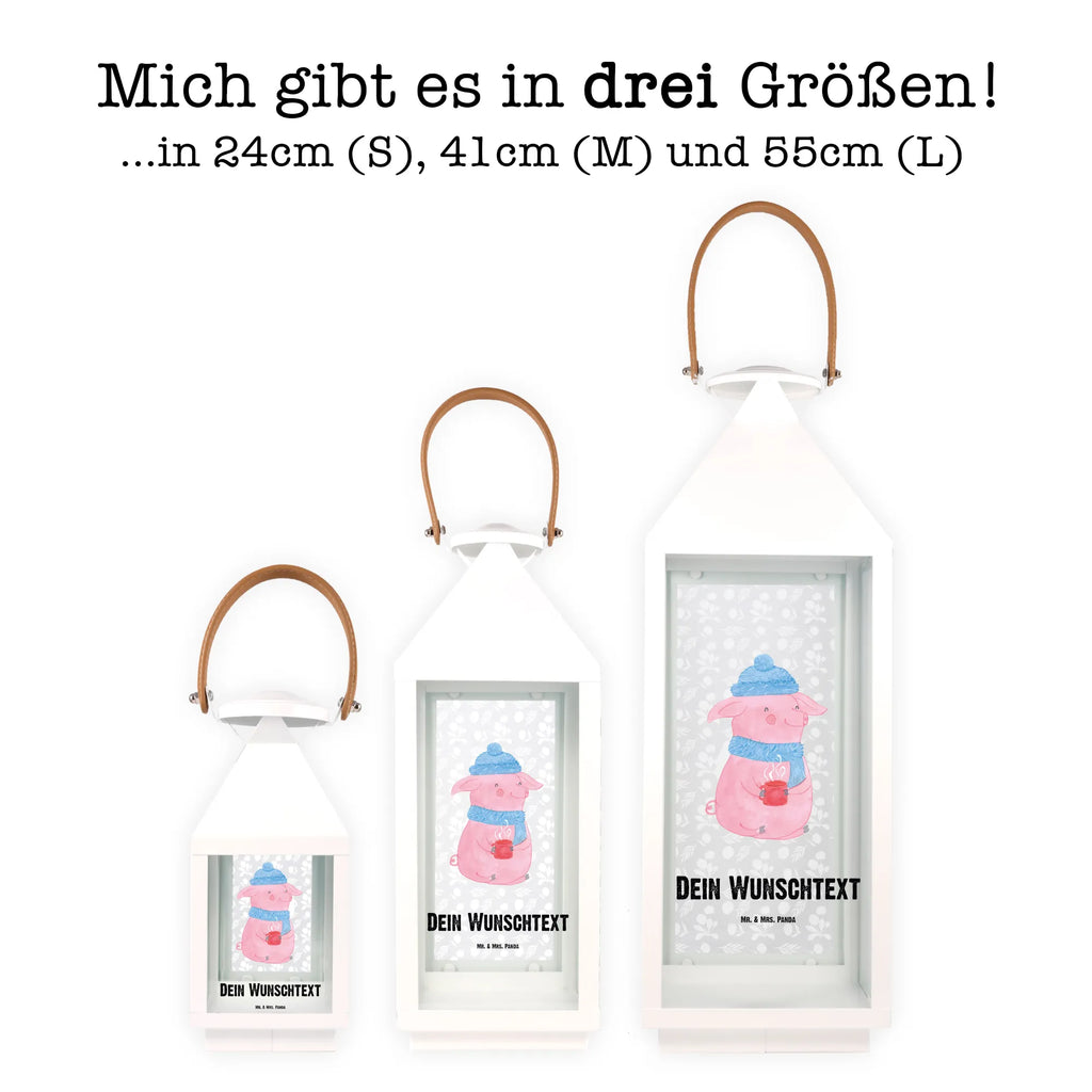 Personalisierte Deko Laterne Lallelndes Glühschwein Gartenlampe, Gartenleuchte, Gartendekoration, Gartenlicht, Laterne kleine Laternen, XXL Laternen, Laterne groß, Winter, Weihnachten, Weihnachtsdeko, Nikolaus, Advent, Heiligabend, Wintermotiv, Glühwein, Betrunken, Weihnachtsmarkt, Spruch