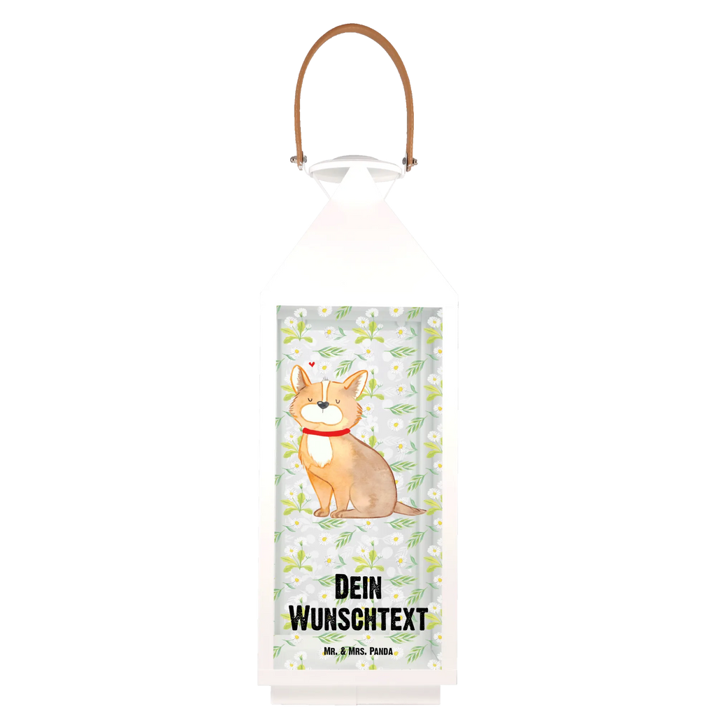 Personalisierte Deko Laterne Hundeglück Gartenlampe, Gartenleuchte, Gartendekoration, Gartenlicht, Laterne kleine Laternen, XXL Laternen, Laterne groß, Hund, Hundemotiv, Haustier, Hunderasse, Tierliebhaber, Hundebesitzer, Sprüche, Corgie, Hundeliebe, Spruch, Hundemama, Liebe