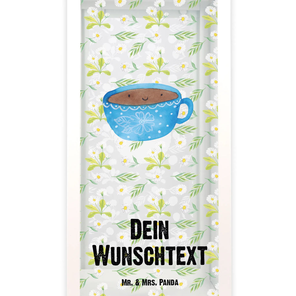 Personalisierte Deko Laterne Kaffee Tasse Gartenlampe, Gartenleuchte, Gartendekoration, Gartenlicht, Laterne kleine Laternen, XXL Laternen, Laterne groß, Tiermotive, Gute Laune, lustige Sprüche, Tiere, Kaffee, Tasse, Liebe, Geschmack, Genuss, Glücklich