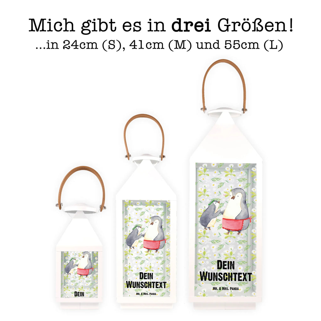 Personalisierte Deko Laterne Pinguin mit Kind Gartenlampe, Gartenleuchte, Gartendekoration, Gartenlicht, Laterne kleine Laternen, XXL Laternen, Laterne groß, Familie, Vatertag, Muttertag, Bruder, Schwester, Mama, Papa, Oma, Opa, Geschenk, Mami, Mutti, Mutter, Geburststag