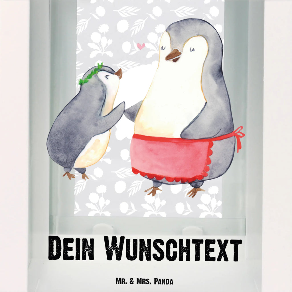 Personalisierte Deko Laterne Pinguin mit Kind Gartenlampe, Gartenleuchte, Gartendekoration, Gartenlicht, Laterne kleine Laternen, XXL Laternen, Laterne groß, Familie, Vatertag, Muttertag, Bruder, Schwester, Mama, Papa, Oma, Opa, Geschenk, Mami, Mutti, Mutter, Geburststag