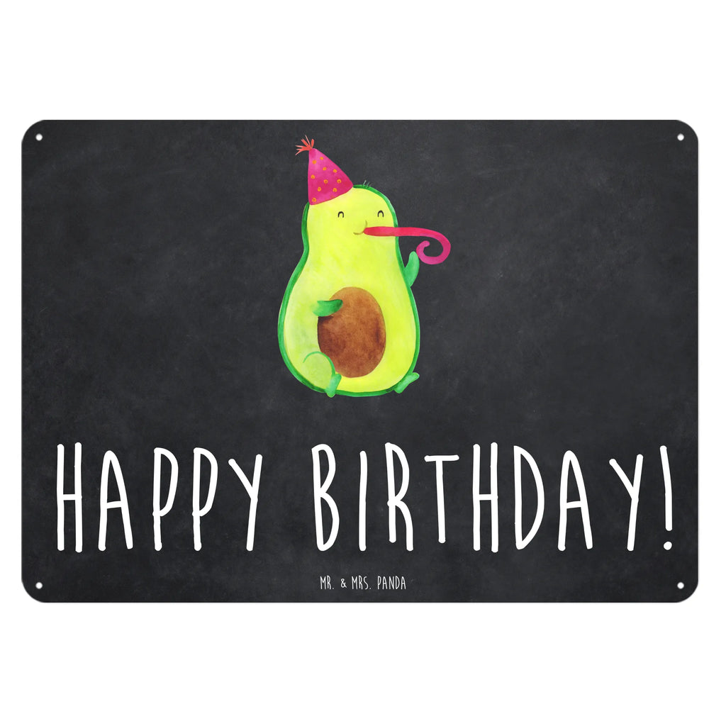 Blechschild Avocado Geburtstag Blechschild, Metallschild, Geschenk Schild, Schild, Magnet-Metall-Schild, Deko Schild, Wandschild, Wand-Dekoration, Türschild, Avocado, Veggie, Vegan, Gesund