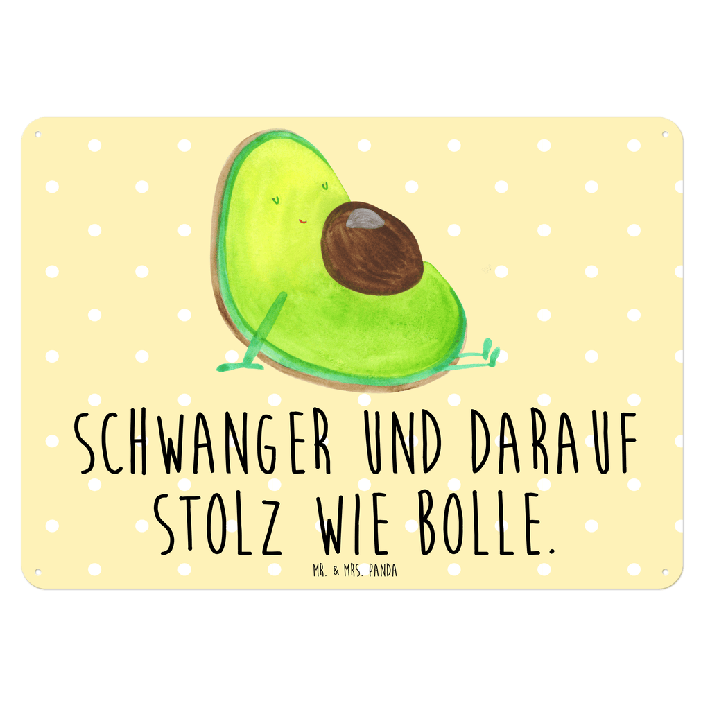 Blechschild Avocado Schwangerschaft Blechschild, Metallschild, Geschenk Schild, Schild, Magnet-Metall-Schild, Deko Schild, Wandschild, Wand-Dekoration, Türschild, Avocado, Veggie, Vegan, Gesund, schwanger, Schwangerschaft, Babyparty, Babyshower