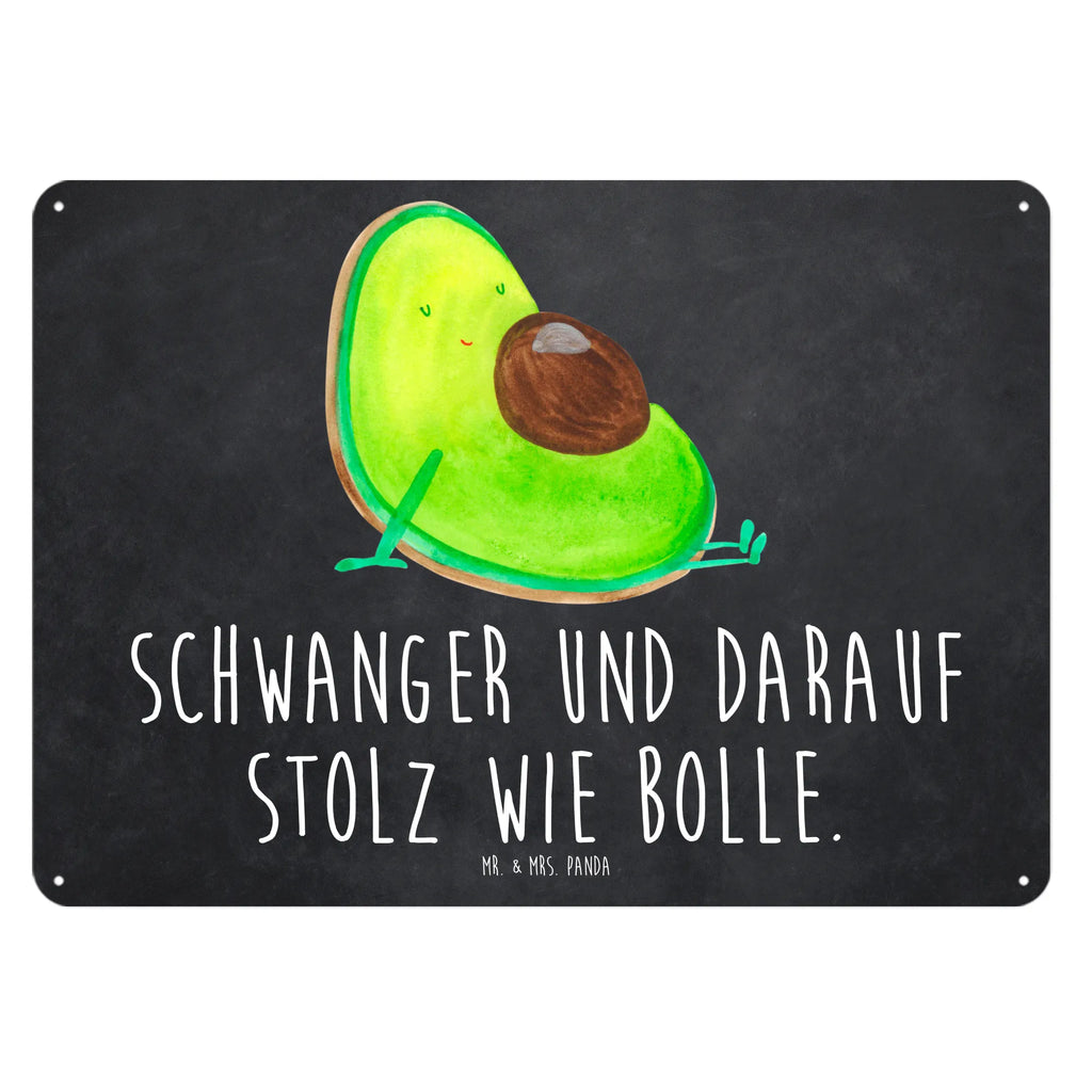 Blechschild Avocado Schwangerschaft Blechschild, Metallschild, Geschenk Schild, Schild, Magnet-Metall-Schild, Deko Schild, Wandschild, Wand-Dekoration, Türschild, Avocado, Veggie, Vegan, Gesund, schwanger, Schwangerschaft, Babyparty, Babyshower