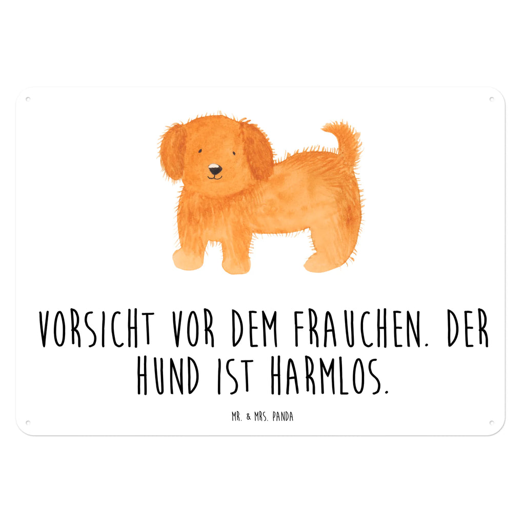 Blechschild Hund Flauschig Blechschild, Metallschild, Geschenk Schild, Schild, Magnet-Metall-Schild, Deko Schild, Wandschild, Wand-Dekoration, Türschild, Hund, Hundemotiv, Haustier, Hunderasse, Tierliebhaber, Hundebesitzer, Sprüche, Hunde, Frauchen, Hundemama, Hundeliebe