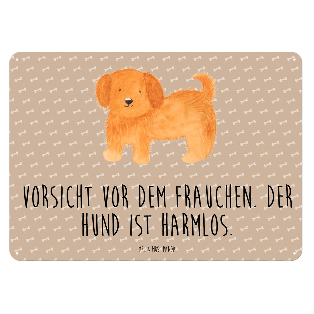 Blechschild Hund Flauschig Blechschild, Metallschild, Geschenk Schild, Schild, Magnet-Metall-Schild, Deko Schild, Wandschild, Wand-Dekoration, Türschild, Hund, Hundemotiv, Haustier, Hunderasse, Tierliebhaber, Hundebesitzer, Sprüche, Hunde, Frauchen, Hundemama, Hundeliebe