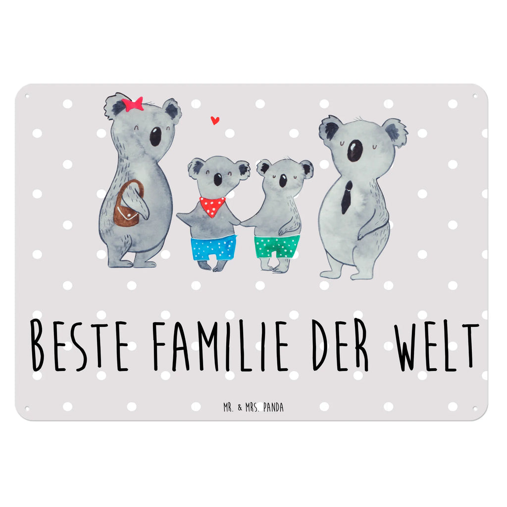 Blechschild Koala Familie zwei Blechschild, Metallschild, Geschenk Schild, Schild, Magnet-Metall-Schild, Deko Schild, Wandschild, Wand-Dekoration, Türschild, Familie, Vatertag, Muttertag, Bruder, Schwester, Mama, Papa, Oma, Opa, Koala, Koalabär, beste Familie, Familienzeit, Familienleben, Koalafamilie, Lieblingsfamilie