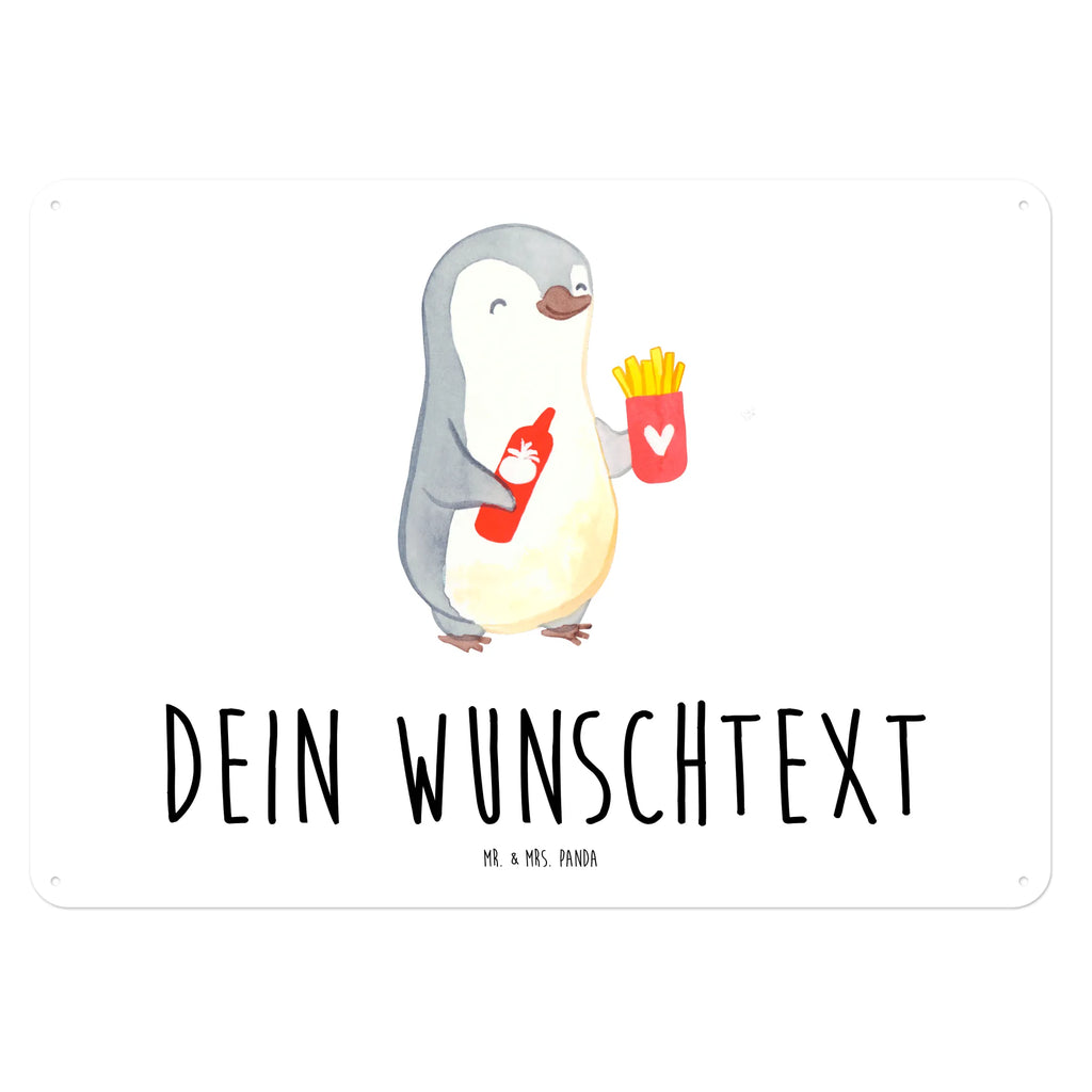 Personalisiertes Blechschild Pinguin Pommes Blechschild, Metallschild, Geschenk Schild, Schild, Magnet-Metall-Schild, Deko Schild, Wandschild, Wand-Dekoration, Türschild, Liebe, Partner, Freund, Freundin, Ehemann, Ehefrau, Heiraten, Verlobung, Heiratsantrag, Liebesgeschenk, Jahrestag, Hocheitstag, Valentinstag, Geschenk für Frauen, Hochzeitstag, Mitbringsel, Geschenk für Freundin, Geschenk für Partner, Liebesbeweis, für Männer, für Ehemann