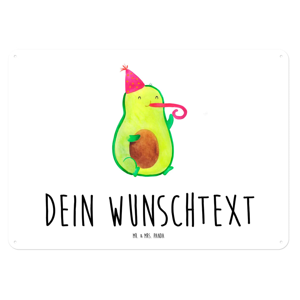 Personalisiertes Blechschild Avocado Birthday Blechschild, Metallschild, Geschenk Schild, Schild, Magnet-Metall-Schild, Deko Schild, Wandschild, Wand-Dekoration, Türschild, Avocado, Veggie, Vegan, Gesund