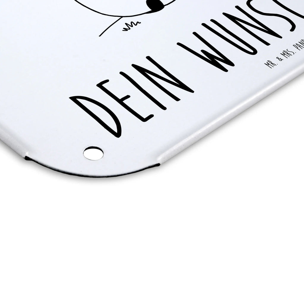 Personalisiertes Blechschild Easy & Peasy Happy Birthday Blechschild, Metallschild, Geschenk Schild, Schild, Magnet-Metall-Schild, Deko Schild, Wandschild, Wand-Dekoration, Türschild