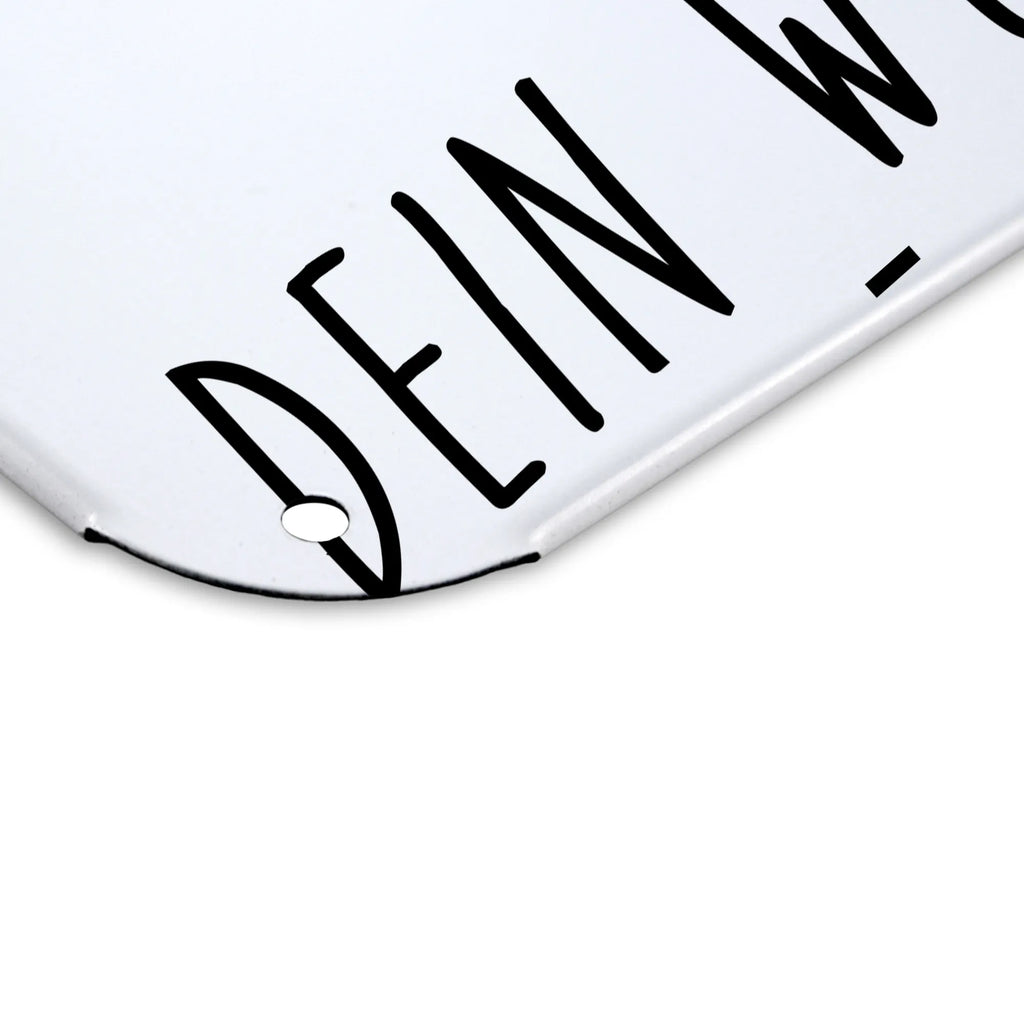 Personalisiertes Blechschild Easy & Peasy Happy Birthday Blechschild, Metallschild, Geschenk Schild, Schild, Magnet-Metall-Schild, Deko Schild, Wandschild, Wand-Dekoration, Türschild