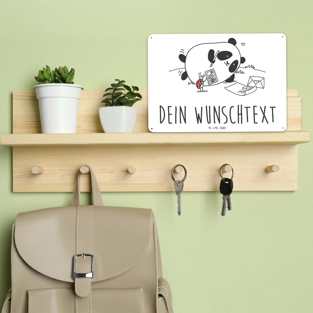 Personalisiertes Blechschild Easy & Peasy Vermissen Blechschild, Metallschild, Geschenk Schild, Schild, Magnet-Metall-Schild, Deko Schild, Wandschild, Wand-Dekoration, Türschild