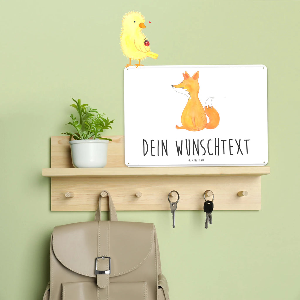 Personalisiertes Blechschild Einhorn Wunsch Blechschild, Metallschild, Geschenk Schild, Schild, Magnet-Metall-Schild, Deko Schild, Wandschild, Wand-Dekoration, Türschild, Einhorn, Einhörner, Einhorn Deko, Pegasus, Unicorn, Fuchs, Unicorns, Fuchshörnchen, Fuchshorn, Foxycorn, Füchse