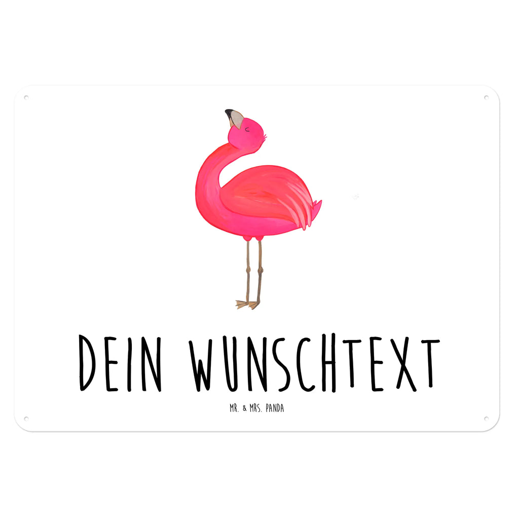 Personalisiertes Blechschild Flamingo stolz Blechschild, Metallschild, Geschenk Schild, Schild, Magnet-Metall-Schild, Deko Schild, Wandschild, Wand-Dekoration, Türschild, Flamingo, stolz, Freude, Selbstliebe, Selbstakzeptanz, Freundin, beste Freundin, Tochter, Mama, Schwester