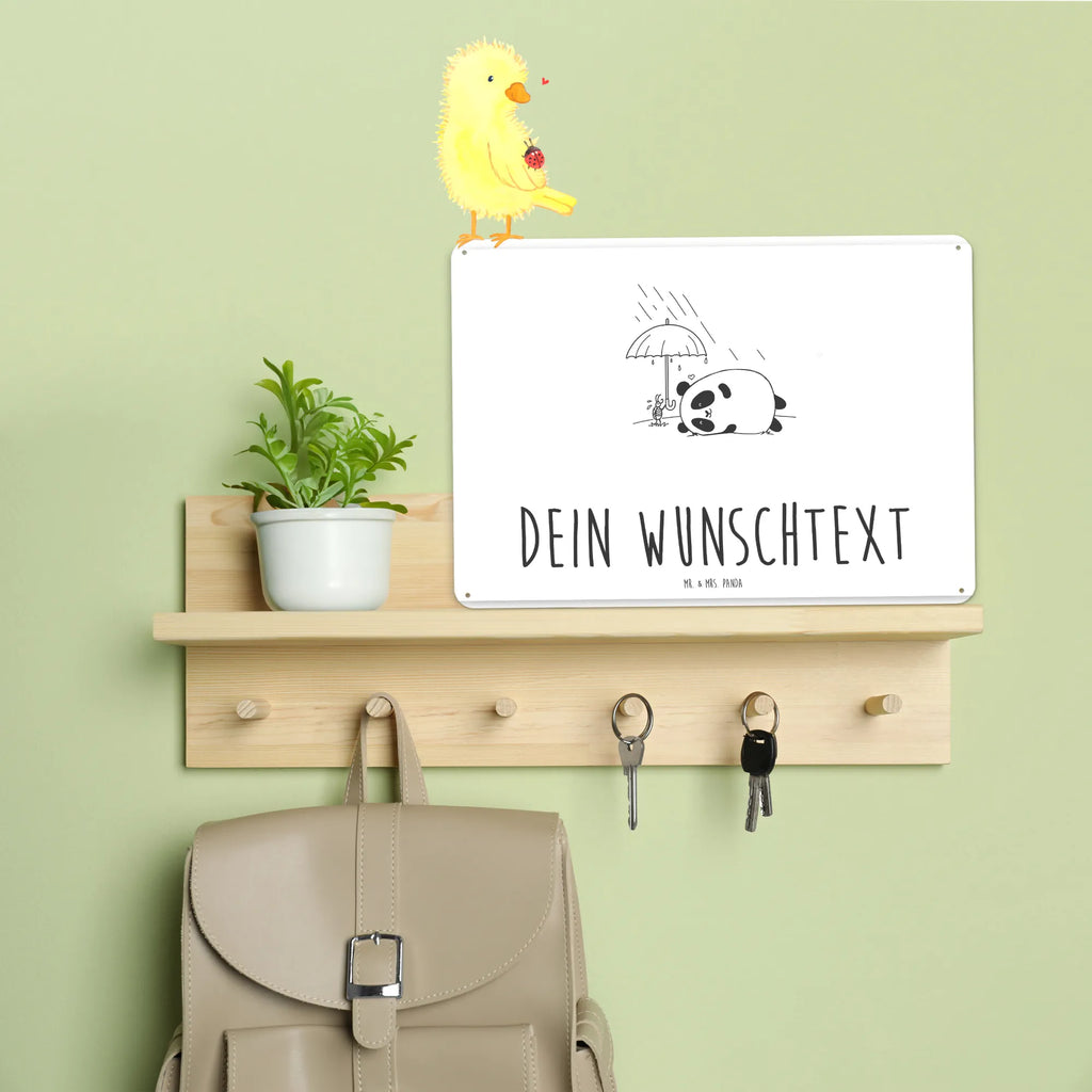 Personalisiertes Blechschild Easy & Peasy Freundschaft Blechschild, Metallschild, Geschenk Schild, Schild, Magnet-Metall-Schild, Deko Schild, Wandschild, Wand-Dekoration, Türschild