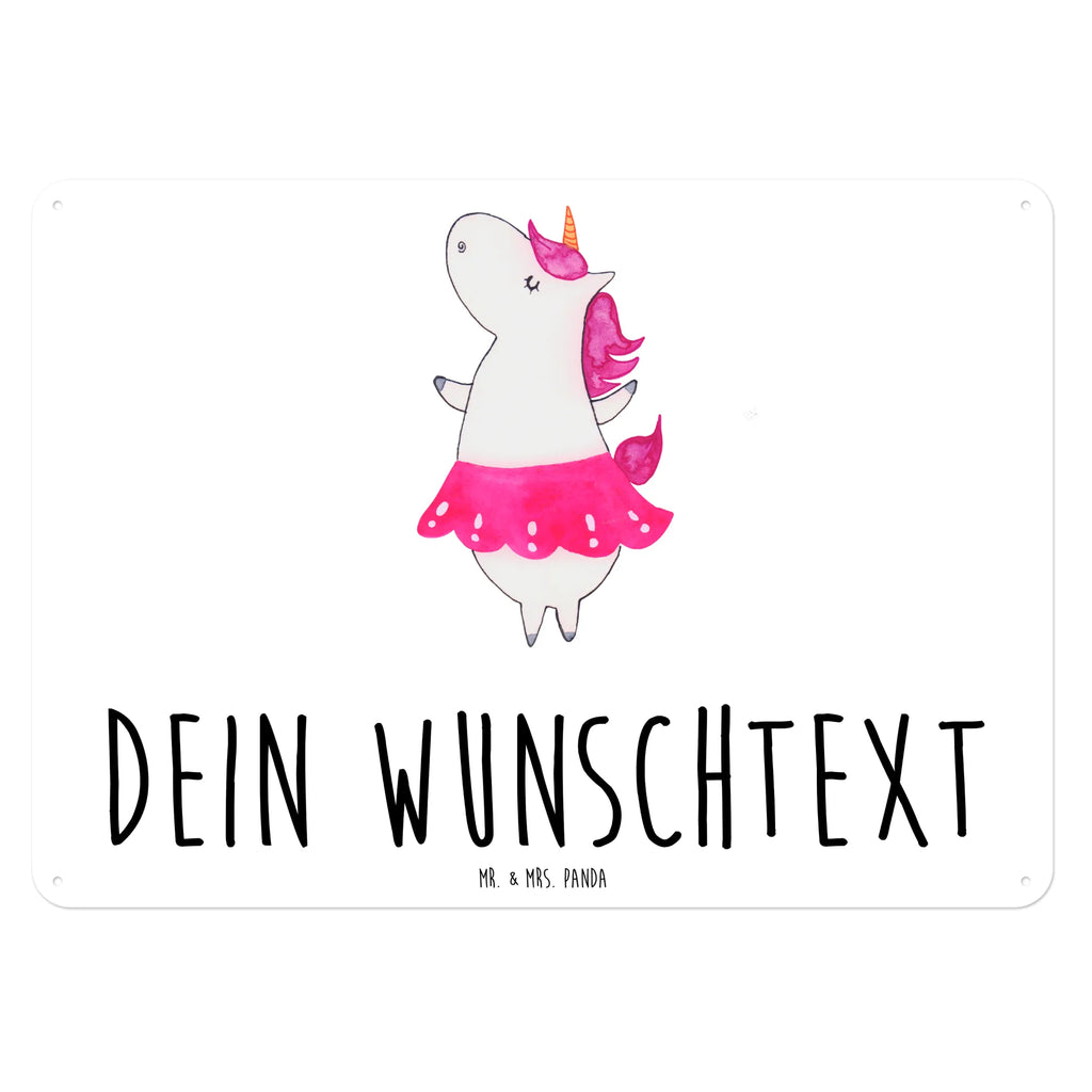 Personalisiertes Blechschild Einhorn Ballerina Blechschild, Metallschild, Geschenk Schild, Schild, Magnet-Metall-Schild, Deko Schild, Wandschild, Wand-Dekoration, Türschild, Einhorn, Einhörner, Einhorn Deko, Pegasus, Unicorn, Tanzen, Ballerina, Party, Wohnung, Spaß, Feiern, Geburtstag, Tänzerin, Lebenslust, Lebensfreude