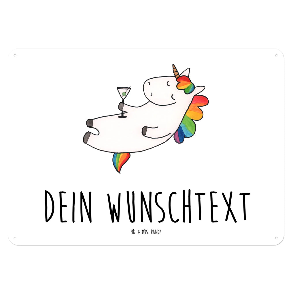 Personalisiertes Blechschild Einhorn Cocktail Blechschild, Metallschild, Geschenk Schild, Schild, Magnet-Metall-Schild, Deko Schild, Wandschild, Wand-Dekoration, Türschild, Einhorn, Einhörner, Einhorn Deko, Unicorn, Party, Spaß, Feiern, Caipirinha, Rum, Cuba Libre, Sekt, Freundin, Geburtstag, lustig, witzig, Spruch, Glitzer