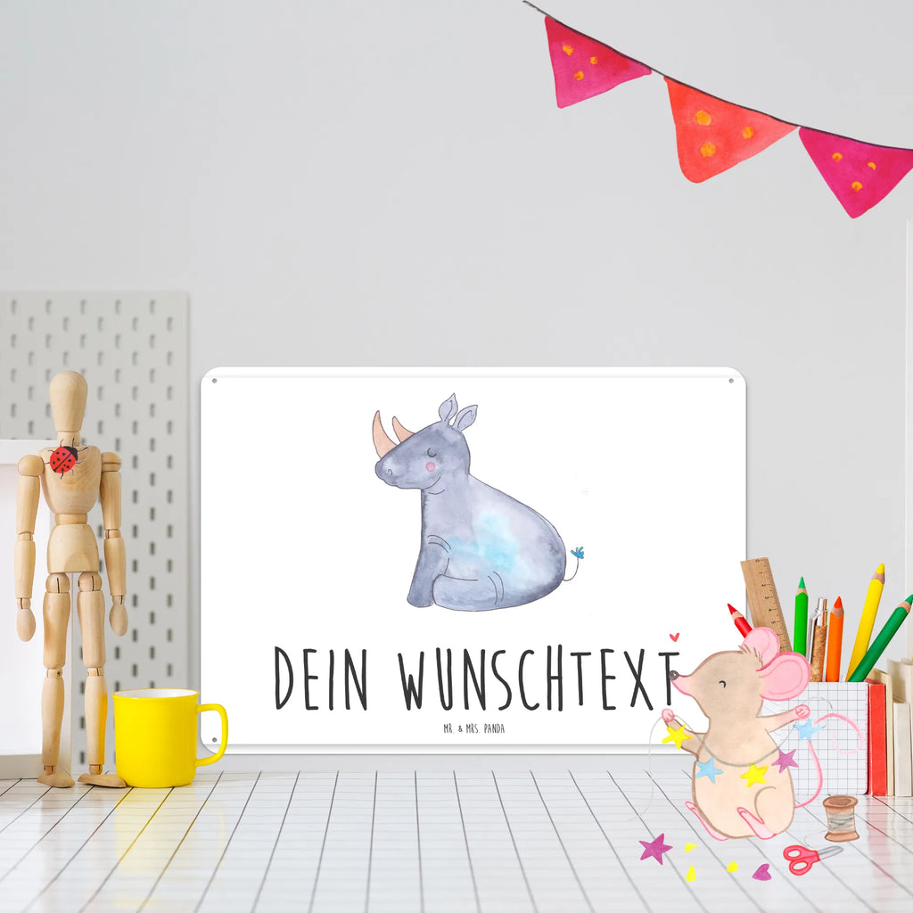 Personalisiertes Blechschild Einhorn Nashorn Blechschild, Metallschild, Geschenk Schild, Schild, Magnet-Metall-Schild, Deko Schild, Wandschild, Wand-Dekoration, Türschild, Einhorn, Einhörner, Einhorn Deko, Unicorn, Regenbogen, witzig, lustig, Zoo, Glitzer, Einhornpower, Erwachsenwerden, Nashorn, Nashörner