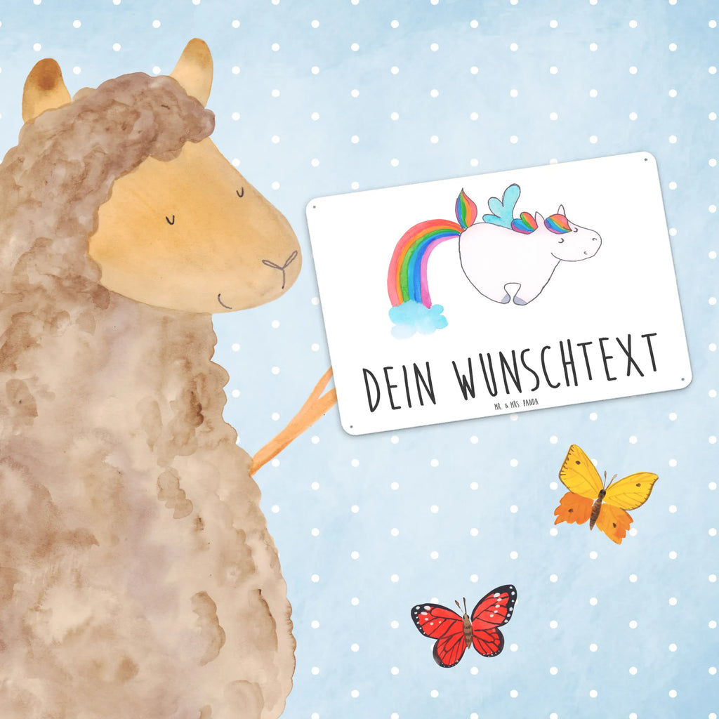 Personalisiertes Blechschild Einhorn Fliegendes Pferd Blechschild, Metallschild, Geschenk Schild, Schild, Magnet-Metall-Schild, Deko Schild, Wandschild, Wand-Dekoration, Türschild, Einhorn, Einhörner, Einhorn Deko, Unicorn, Regenbogen, Spielen, Realität, Glitzer, Erwachsenwerden