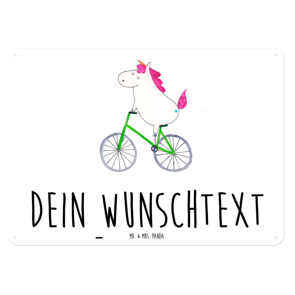 Personalisiertes Blechschild Einhorn Radfahrer Blechschild, Metallschild, Geschenk Schild, Schild, Magnet-Metall-Schild, Deko Schild, Wandschild, Wand-Dekoration, Türschild, Einhorn, Einhörner, Einhorn Deko, Pegasus, Unicorn, Radfahren, Radfahrer, Rad, Bike, Feenstaub, Konfetti, Luxusproblem, Kummer, Liebeskummer