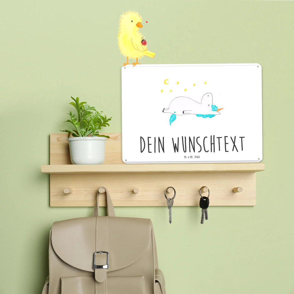 Personalisiertes Blechschild Einhorn Sternenhimmel Blechschild, Metallschild, Geschenk Schild, Schild, Magnet-Metall-Schild, Deko Schild, Wandschild, Wand-Dekoration, Türschild, Einhorn, Einhörner, Einhorn Deko, Unicorn, Sterne, Dachschaden, Verrückt, Sternenhimmel