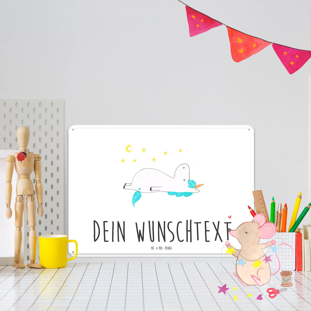 Personalisiertes Blechschild Einhorn Sternenhimmel Blechschild, Metallschild, Geschenk Schild, Schild, Magnet-Metall-Schild, Deko Schild, Wandschild, Wand-Dekoration, Türschild, Einhorn, Einhörner, Einhorn Deko, Unicorn, Sterne, Dachschaden, Verrückt, Sternenhimmel