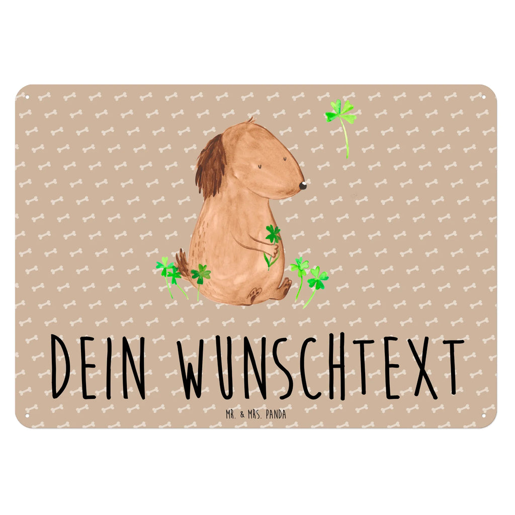 Personalisiertes Blechschild Hund Kleeblatt Blechschild, Metallschild, Geschenk Schild, Schild, Magnet-Metall-Schild, Deko Schild, Wandschild, Wand-Dekoration, Türschild, Hund, Hundemotiv, Haustier, Hunderasse, Tierliebhaber, Hundebesitzer, Sprüche, Kleeblatt, Glück, Tagträume, Motivation, Neuanfang, Geschenk, Glücksbringer, Selbstliebe, Achtsamkeit