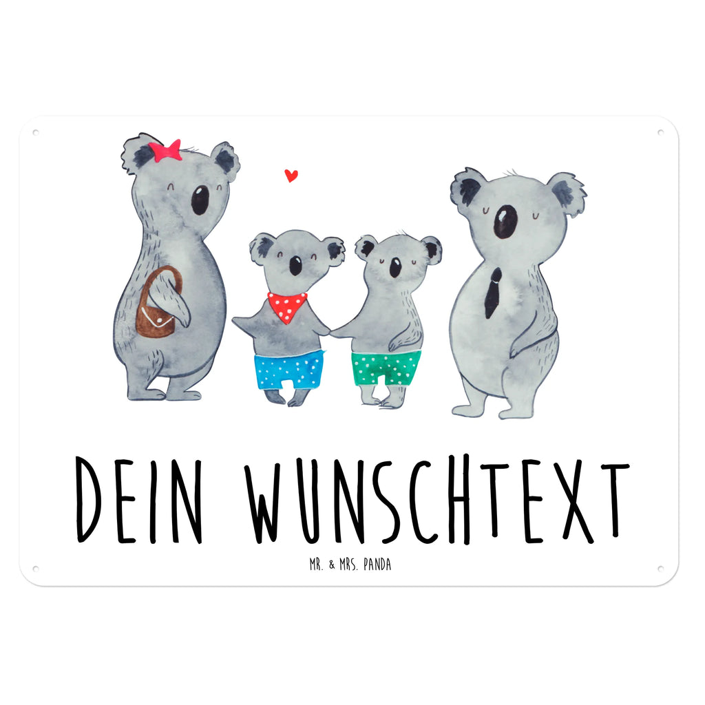 Personalisiertes Blechschild Koala Familie zwei Blechschild, Metallschild, Geschenk Schild, Schild, Magnet-Metall-Schild, Deko Schild, Wandschild, Wand-Dekoration, Türschild, Familie, Vatertag, Muttertag, Bruder, Schwester, Mama, Papa, Oma, Opa, Koala, Koalabär, beste Familie, Familienzeit, Familienleben, Koalafamilie, Lieblingsfamilie